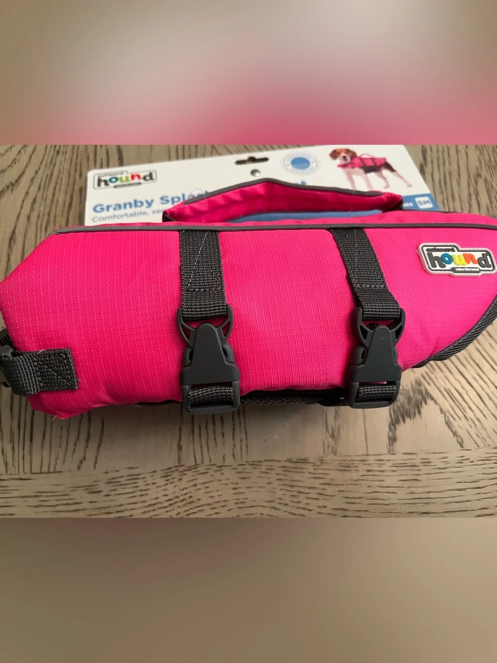 Outward Hound Granby Splash Life Jacket bright pink Small / girth 18-20” NWT
